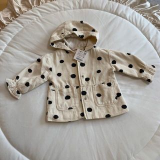 ザラキッズ(ZARA KIDS)の新品タグつき　zaraキッズ　ジャケット　86㎝　12-18(ジャケット/コート)