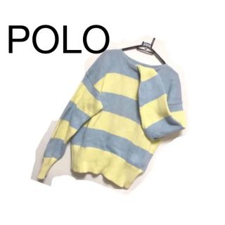 ■ POLO ポロ ラルフローレン 2トーン ボーダー 長袖　メンズ(ニット/セーター)