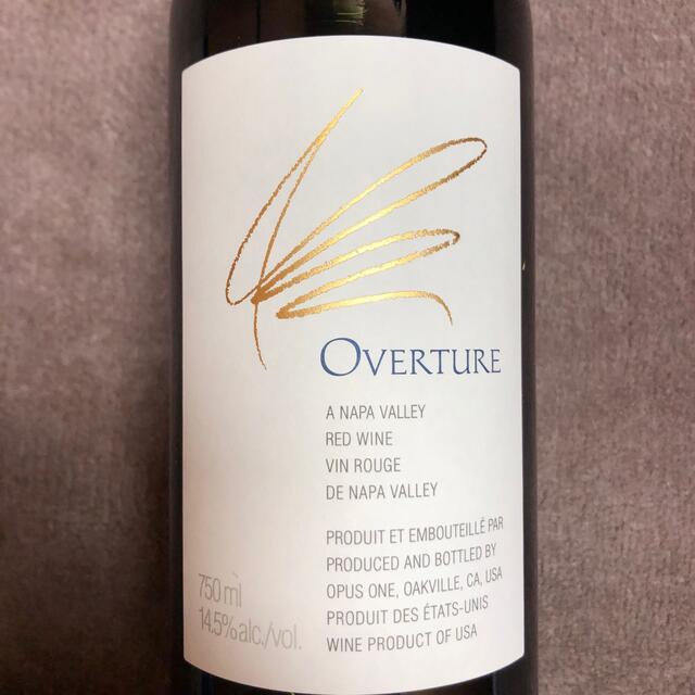 overture(オーバーチュア/オーパスワン)750ml 食品/飲料/酒の酒(ワイン)の商品写真