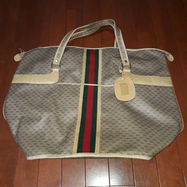☆値下げ☆激レア☆GUCCI グッチ 大容量 トートバッグ ボストンバッグ
