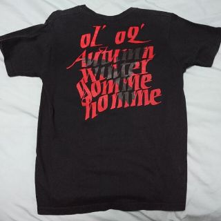 GOMME ゴムオム バックプリントTシャツ