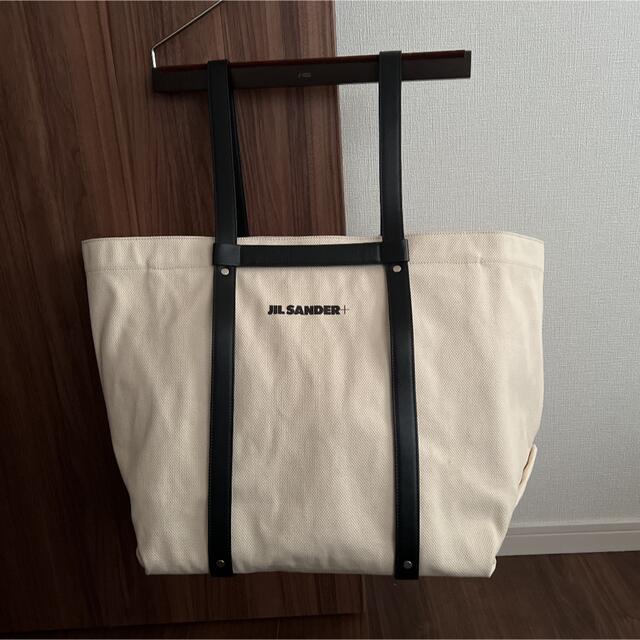 ホットセール Jil Sander キャンバス ジルサンダー 2WAY ロゴ トート