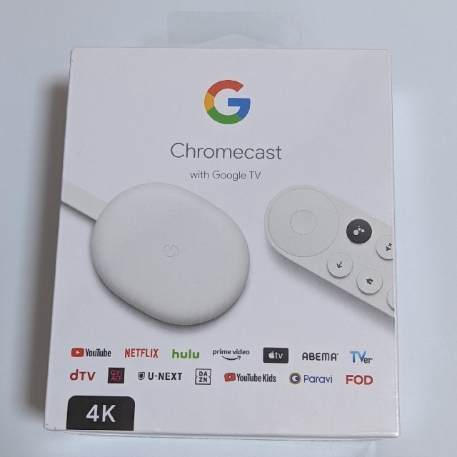 【新品未開封】 Google Chromecast with Google TV