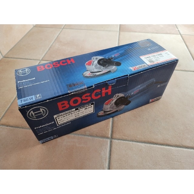 値下げ】BOSCH ディスクグラインダー GWX 750-125S カバー付き - 工具