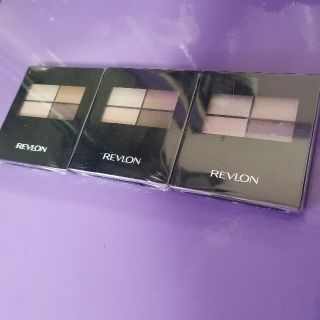 レブロン(REVLON)のレブロン　アイグローシャドー　クワッドN　３個セット　&　よーじや　おしろい紙(アイシャドウ)