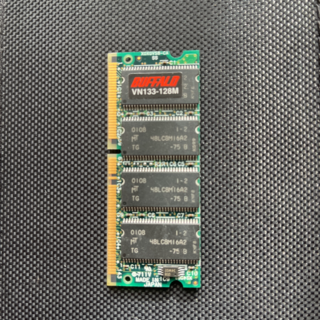 BUFFALO VN-133 128M ノートPC用メモリ(PCパーツ)