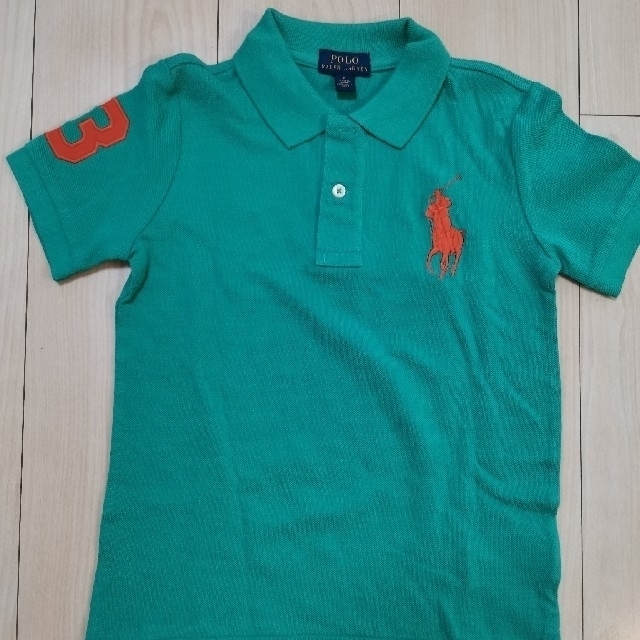 POLO RALPH LAUREN(ポロラルフローレン)の【新品未使用】ラルフローレン　キッズ　ポロシャツ　サイズ6(120) キッズ/ベビー/マタニティのキッズ服男の子用(90cm~)(Tシャツ/カットソー)の商品写真