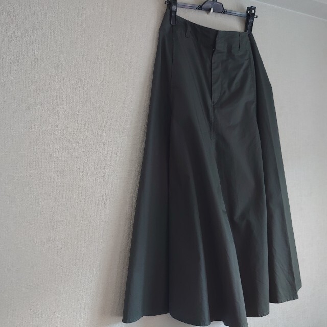 UNIQLO(ユニクロ)のユニクロ　UNIQLO　U コットンツイルフレアスカート サイズ70 レディースのスカート(ロングスカート)の商品写真