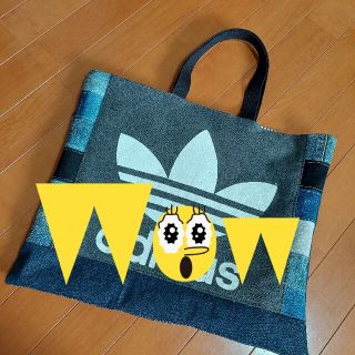 ハンドメイド⭐デニムリメイク⭐レッスンバッグ(バッグ/レッスンバッグ)