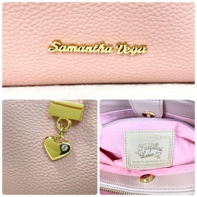 ✨美品✨ SamanthaVega 2wayベルトリボンショルダーバッグ 大