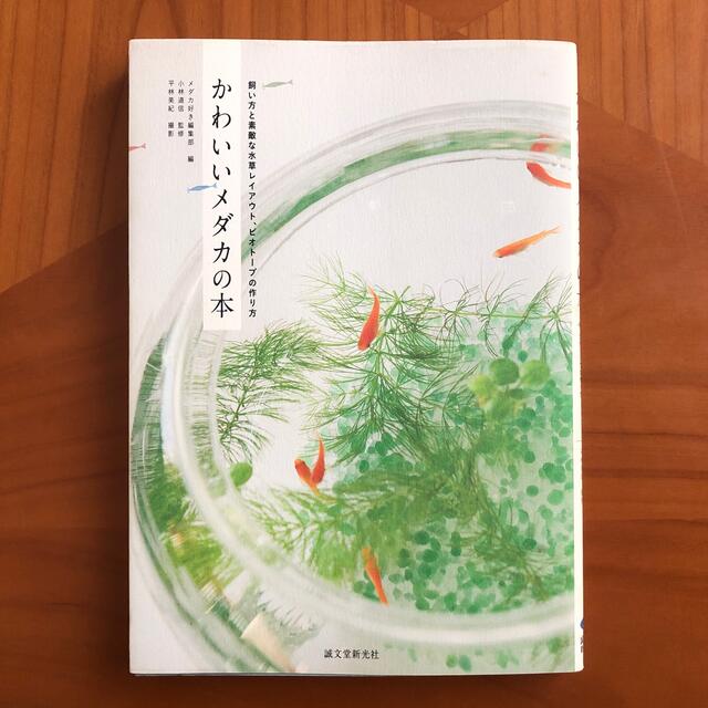 かわいいメダカの本 飼い方と素敵な水草レイアウト、ビオト－プの作り方 エンタメ/ホビーの本(住まい/暮らし/子育て)の商品写真