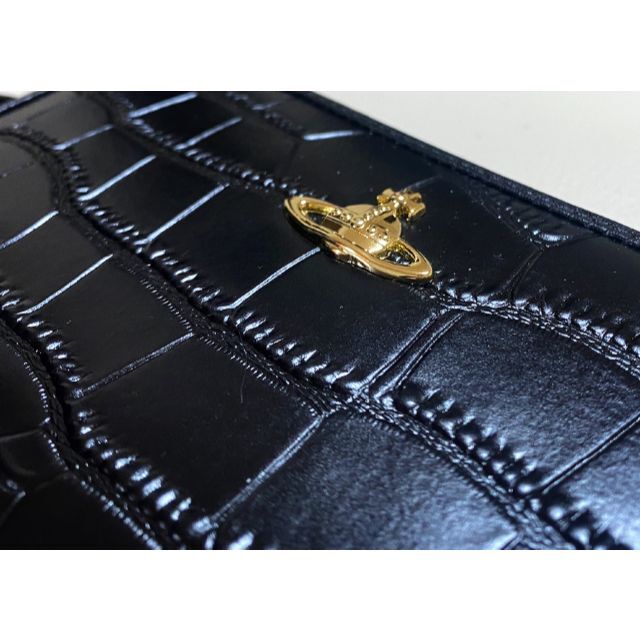 Vivienne Westwood(ヴィヴィアンウエストウッド)のVivienne Westwood ☆ 新品未使用 レザー クロコ 長財布 レディースのファッション小物(財布)の商品写真