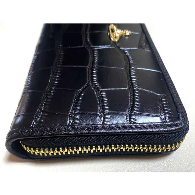 Vivienne Westwood ☆ 新品未使用 レザー クロコ 長財布 Vivienne Westwood ☆ 新品未使用 レザー クロコ 長財布