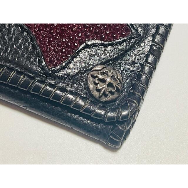 A&G ウォレット 牛革 エイ革 スティングレイ - 長財布