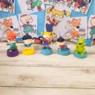 ラグラッツ トイ おもちゃ 5つセット Rugrats フィギュア アメキャラ(キャラクターグッズ)