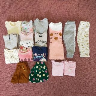 【つくね。様専用】90 女の子 冬服 まとめ売り 16点(その他)