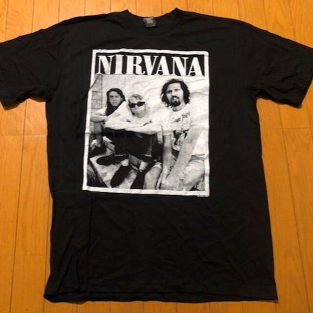 激レア NIRVANA ニルバーナ USA製 デッドストック Tシャツ XLサイ