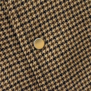 UNUSED アンユーズド 17AW Gun-Club Check Coat ガンクラブチェックコート ブラウン US1307