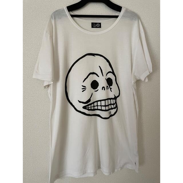 CHEAP MONDAY(チープマンデー)のチープマンデー　CHEAPMONDAY Tシャツ　半袖 スカルビッグロゴ　M メンズのトップス(Tシャツ/カットソー(半袖/袖なし))の商品写真