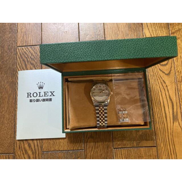 ロレックス ROLEX SS K18YG 腕時計 アラビア数字