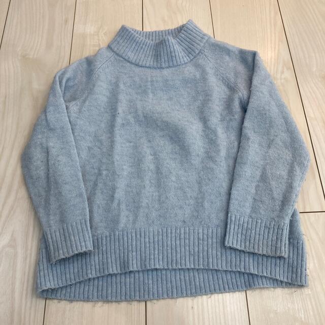 西松屋(ニシマツヤ)のニット　セーター　130 キッズ/ベビー/マタニティのキッズ服女の子用(90cm~)(ニット)の商品写真