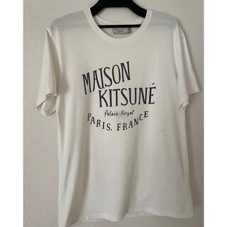 メゾンキツネ(MAISON KITSUNE')のmaison kitsune メゾンキツネ Tシャツ　ホワイト　M ポルトガル(Tシャツ/カットソー(半袖/袖なし))