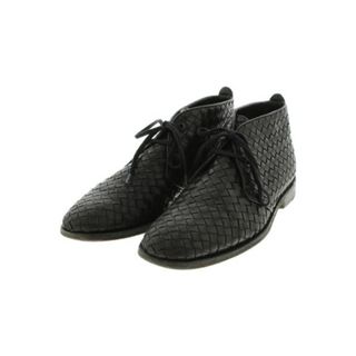 ボッテガヴェネタ(Bottega Veneta)のBOTTEGA VENETA ボッテガベネタ ブーツ 41(26cm位) 黒 【古着】【中古】(ブーツ)