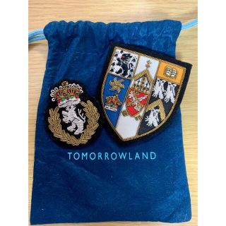 トゥモローランド(TOMORROWLAND)の新品　TOMORROW LAND エンブレム2個(その他)