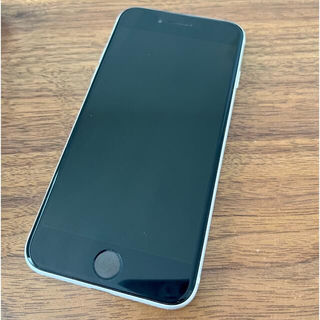 アップル(Apple)のiPhone SE 第二世代　64GB 白(スマートフォン本体)