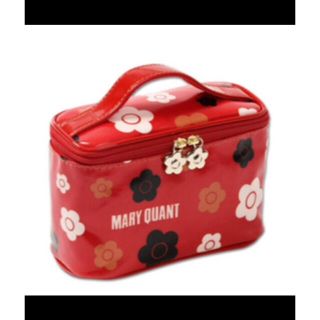 マリークワント(MARY QUANT)の【新品タグ付未開封】マリークワント💕バニティ ポーチ レッド(ポーチ)