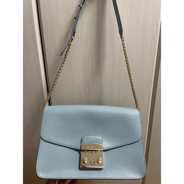限定値下【販売証明書あり】FURLA✳︎メトロポリス ブルー