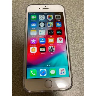 アイフォーン(iPhone)のiPhone6 16GB  シルバー　au (スマートフォン本体)