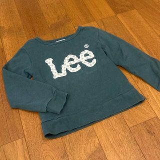 リー(Lee)の【Lee】キッズ トレーナー 130サイズ　グリーン（深緑）(Tシャツ/カットソー)