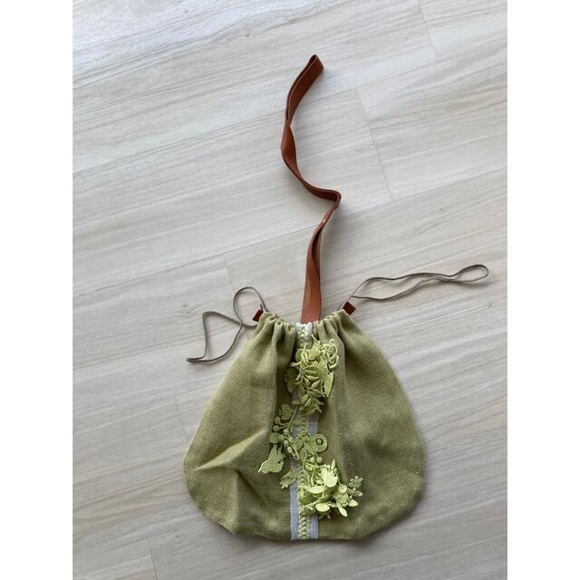mina perhonen(ミナペルホネン)のminaperhonen forestparade巾着バック レディースのバッグ(ショルダーバッグ)の商品写真