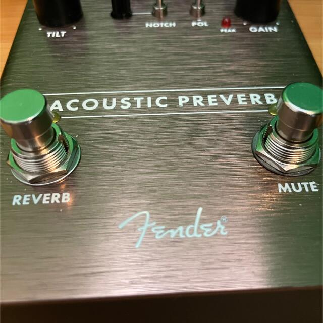 Fender Acoustic Preverb プリアンプ リバーブ 最終値下げ