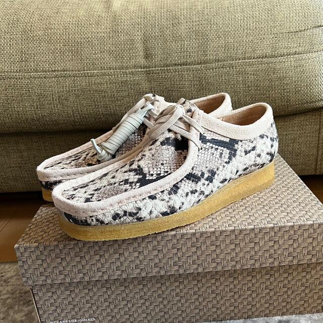 Aime Leon Dore × Clarks ワラビー 27.5 snake