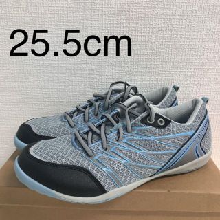 レディースシューズ 25.5㎝ シルバー スニーカー ウォーキングランニング(スニーカー)