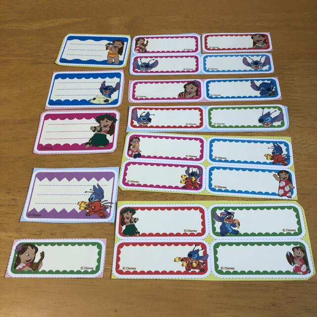 Disney(ディズニー)のディズニー　スティッチ　アルバム　タイトルカード　切り抜き キッズ/ベビー/マタニティのメモリアル/セレモニー用品(アルバム)の商品写真