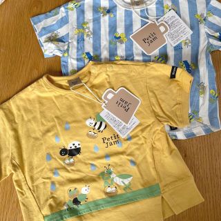 プチジャム(Petit jam)の【値下げ‼️】　プチジャム　半袖Tシャツ　春夏　新品2枚セット(Ｔシャツ)