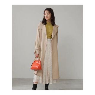 エヌナチュラルビューティーベーシック(N.Natural beauty basic)のN. Natural Beauty Basic* TRダブルクロスキナガシコート(ロングコート)