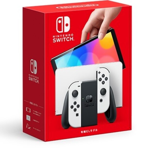 Nintendo Switch - Nintendo Switch 本体 有機ELモデル 白ホワイトの 