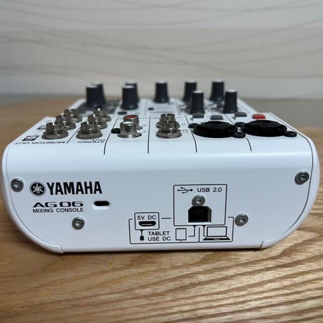 【極美品】YAMAHA AG06 オーディオインターフェースミキサー 4