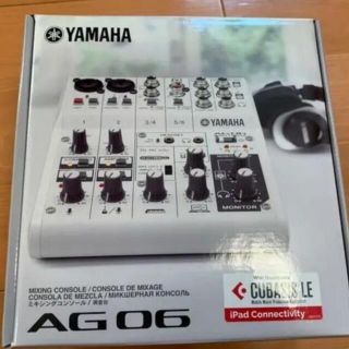 ヤマハ(ヤマハ)の【極美品】YAMAHA AG06 オーディオインターフェースミキサー(オーディオインターフェイス)