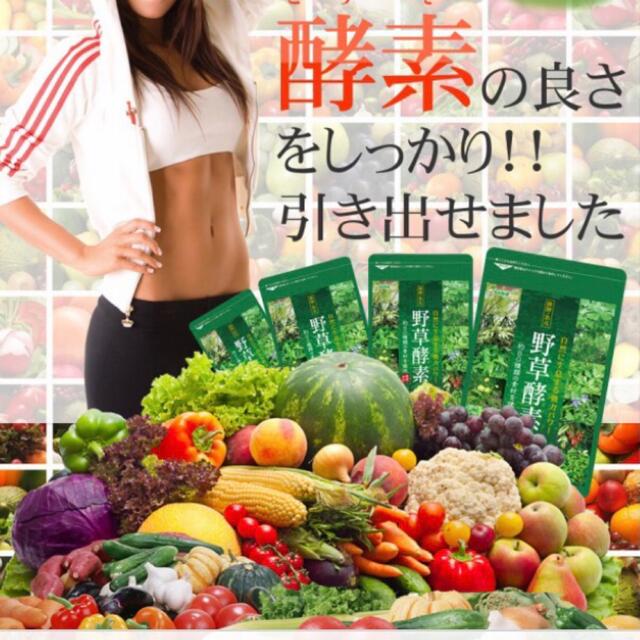 野草酵素 野菜酵素 サプリメント 約3ヵ月分 やさい酵素 美容 ダイエット 食品/飲料/酒の健康食品(ビタミン)の商品写真