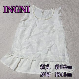 イング(INGNI)の⑧INGNI フリル花柄タンクトップ(タンクトップ)