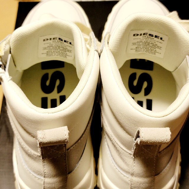 DIESEL(ディーゼル)の★☆★DIESEL ディーゼル サイドジップレザースニーカー★☆★ メンズの靴/シューズ(スニーカー)の商品写真