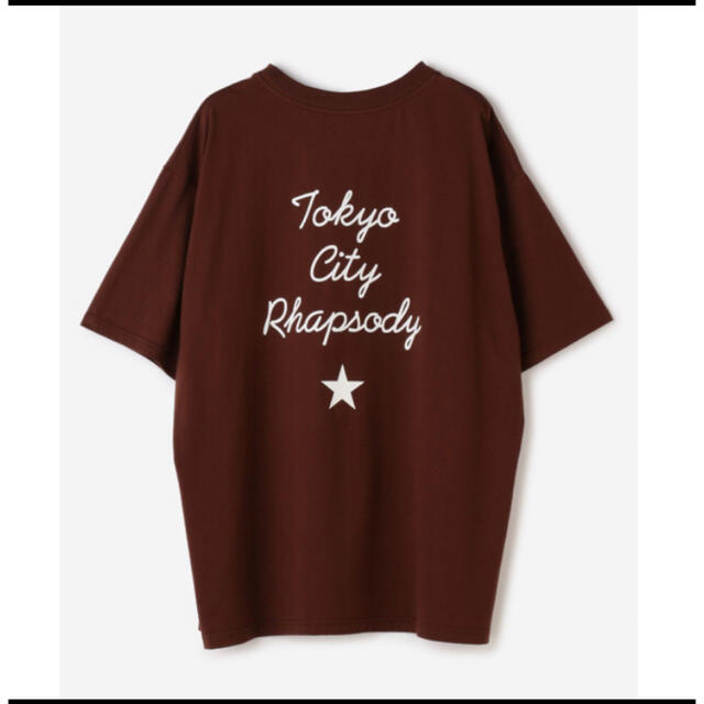 CONVERSE TOKYO WOMEN バックプリントTシャツ ベージュ