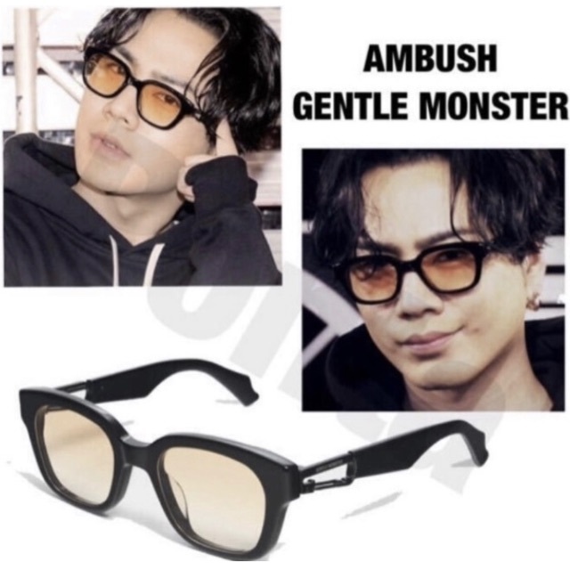 AMBUSH(アンブッシュ)の登坂広臣着用 GENTLE MONSTER AMBUSH Carabiner1 メンズのファッション小物(サングラス/メガネ)の商品写真