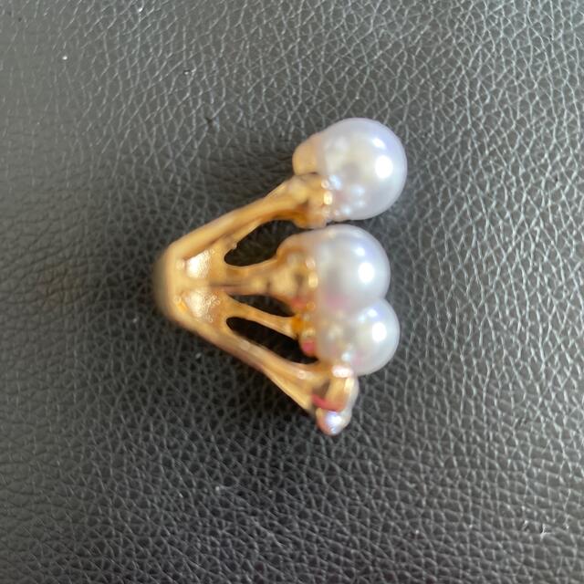 真珠のリング レディースのアクセサリー(リング(指輪))の商品写真