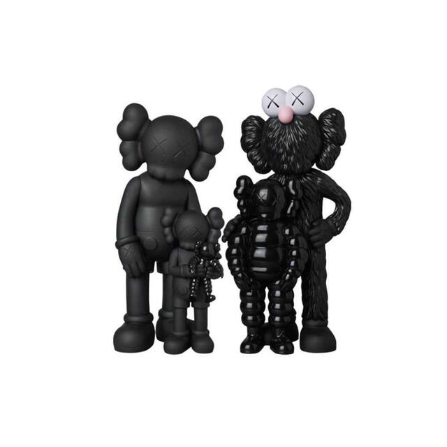 KAWS × Medicom Toy Family BLACK